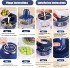 Electric Fruit Peeling Machine | Automatic Kitchen Peeler – Sleekposh