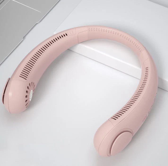 Bladeless Neck Fan — Wearable Portable Cooling | Hands Free 360° Airflow | USB Rechargeable | UAE Dubai Fast Delivery