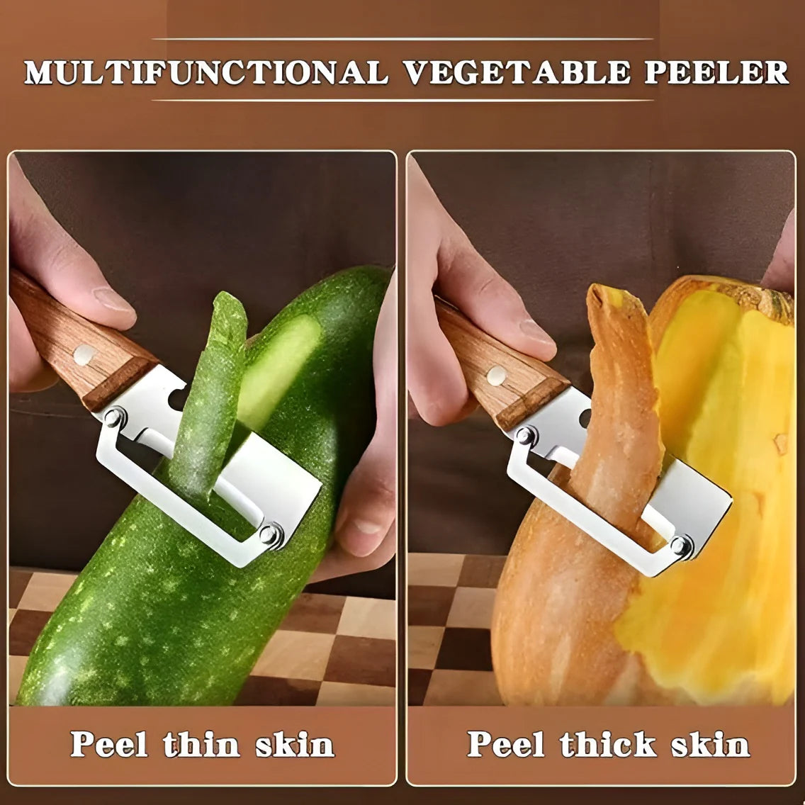 Multifunctional Vegetable Peeler | 5-in-1 Kitchen Peeler Tool – Sleekposh
